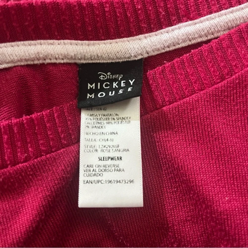 Disney's Women's Mickey Mouse Pajama Top Size S - Picture 7 of 7